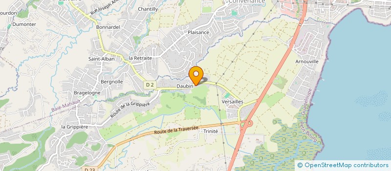 localisation de l'entreprise KARATE TRADITIONNEL SHOTOKAN  PETIT-BOURG