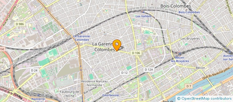 localisation de l'entreprise KARAVAN à LA GARENNE-COLOMBES