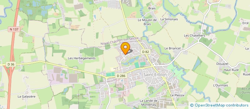 localisation de l'entreprise KARAVAN SERAIL  SAINT-ERBLON