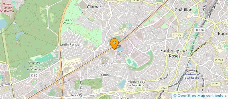 localisation de l'entreprise KARAW GROUP à CLAMART