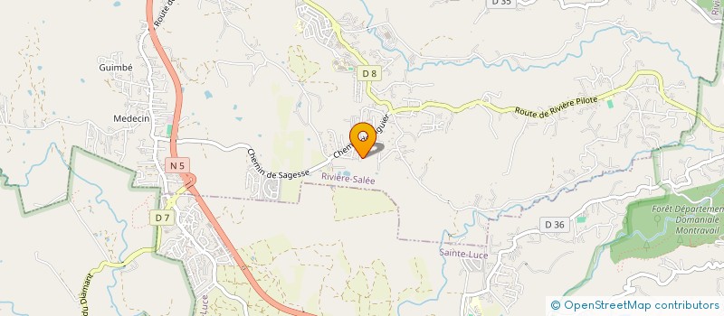 localisation de l'entreprise KARAYIB ADVANCE  RIVIERE-SALEE