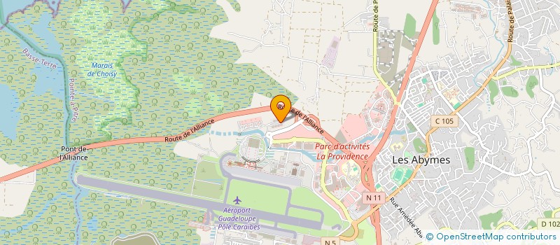 localisation de l'entreprise KARAZOUK  LES ABYMES