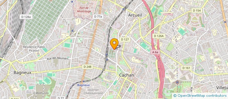 localisation de l'entreprise KARBIMMO  ARCUEIL
