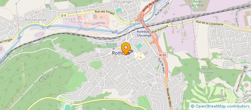 localisation de l'entreprise KARBON  ROMBAS