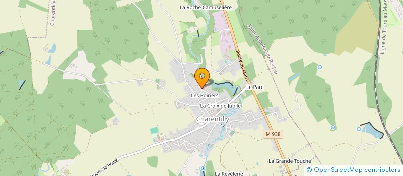 localisation de l'entreprise KARBONIK EVENT  CHARENTILLY