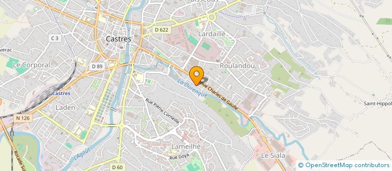 localisation de l'entreprise KARCEVAL  CASTRES