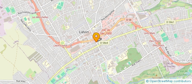 localisation de l'entreprise KARDA  LIEVIN