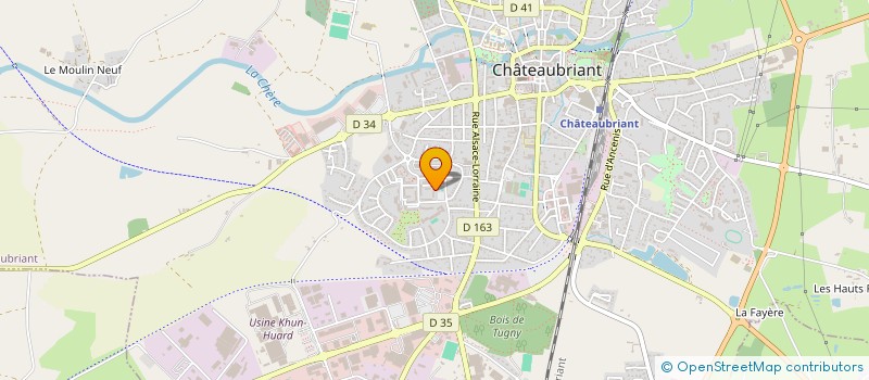 localisation de l'entreprise KARDELEN à CHATEAUBRIANT