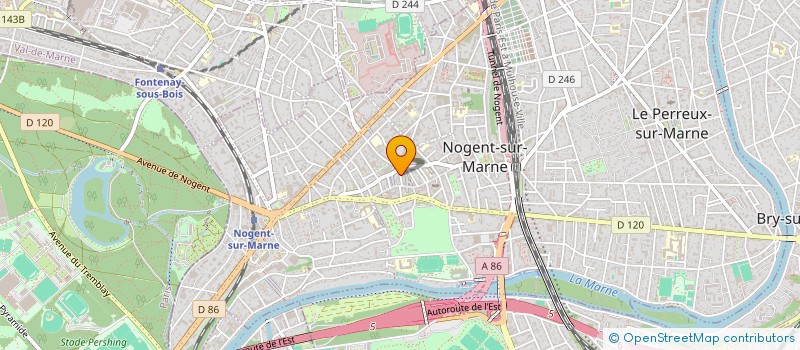 localisation de l'entreprise KARDENAKRUZ à NOGENT-SUR-MARNE