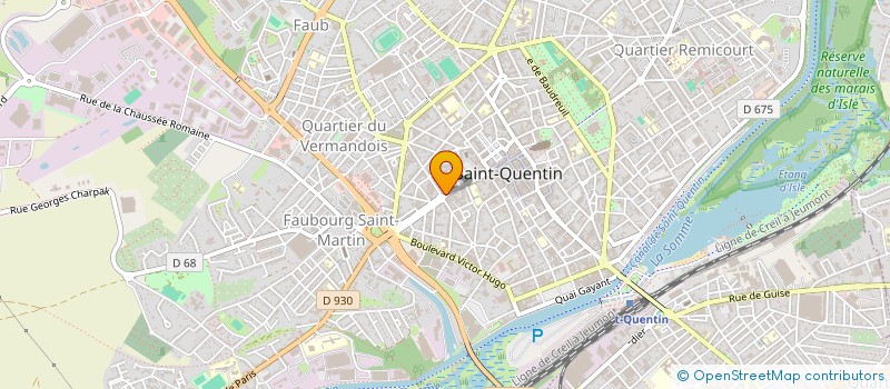 localisation de l'entreprise KARDESLER à SAINT-QUENTIN