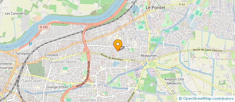 localisation de l'entreprise KARDESLER CARRELAGE à LE PONTET