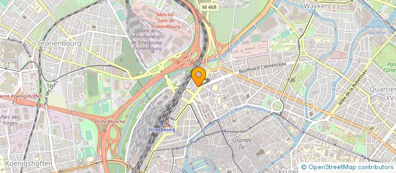 localisation de l'entreprise KARDHAM à STRASBOURG
