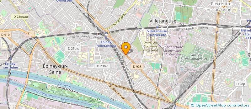 localisation de l'entreprise KARDIA L'EPICERIE SOLIDAIRE ET EDUCATIVE à VILLETANEUSE
