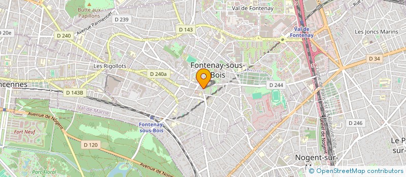 localisation de l'entreprise KARDIAMES, LE CHEMIN VERS SOI à FONTENAY-SOUS-BOIS