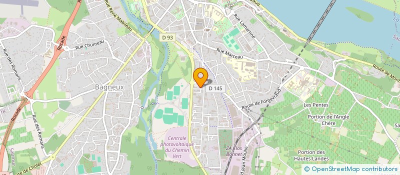 localisation de l'entreprise KARDIAS à SAUMUR