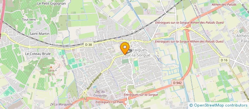 localisation de l'entreprise KARDIF INVESTIGATION  ENTRAIGUES-SUR-LA-SORGUE