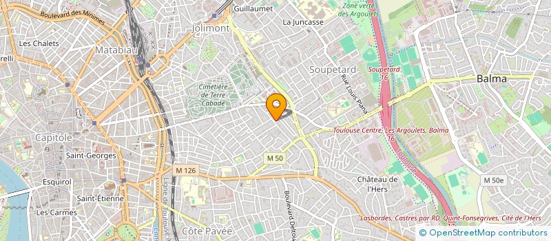 localisation de l'entreprise KARDINAL T à TOULOUSE