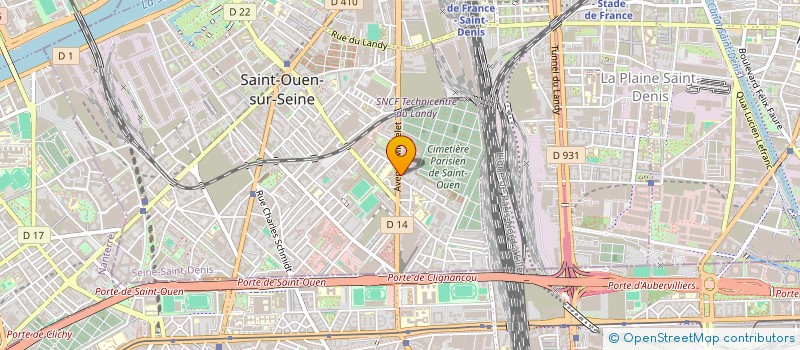 localisation de l'entreprise KARDOX SOLS à SAINT-OUEN-SUR-SEINE