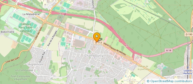 localisation de l'entreprise KARDRIVE  CHAMBOURCY