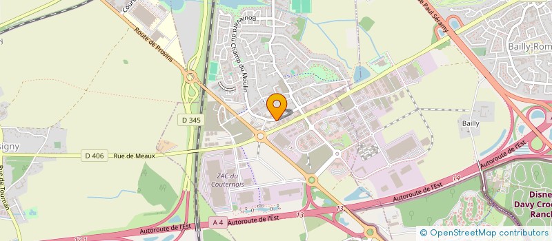 localisation de l'entreprise KAREA GESTION  SERRIS