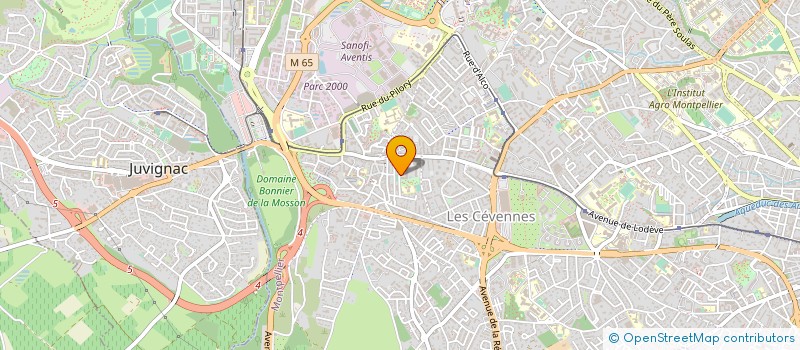 localisation de l'entreprise KAREBAT CONSTRUCTION à MONTPELLIER