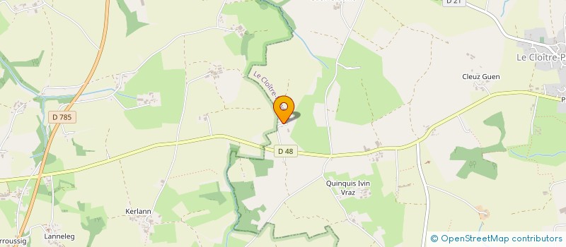 localisation de l'entreprise KARELI  LE CLOITRE-PLEYBEN