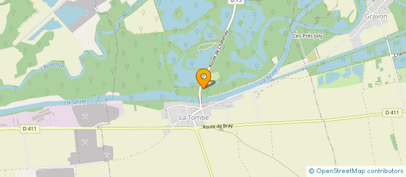 localisation de l'entreprise KARELI HOTELLERIE  LA GRANDE-PAROISSE