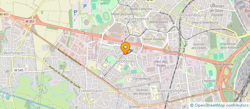 localisation de l'entreprise KAREN ARAM à STRASBOURG