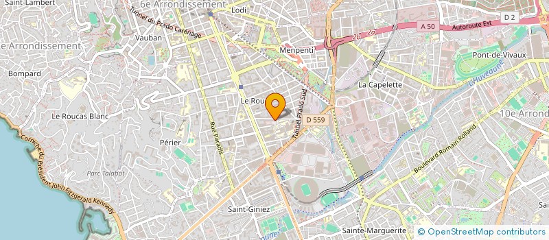 localisation de l'entreprise KAREN INVEST  MARSEILLE