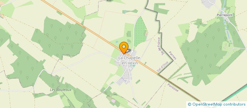 localisation de l'entreprise KAREN RECEPTION ORGANISATION  LA CHAPELLE-EN-VEXIN