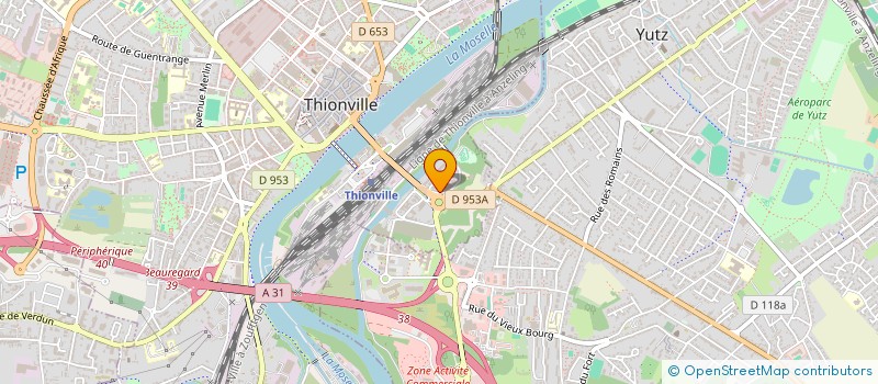 localisation de l'entreprise KARENAGE  THIONVILLE