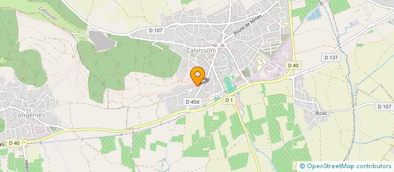 localisation de l'entreprise KARENE à CALVISSON
