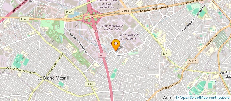 localisation de l'entreprise KARENOV à AULNAY-SOUS-BOIS