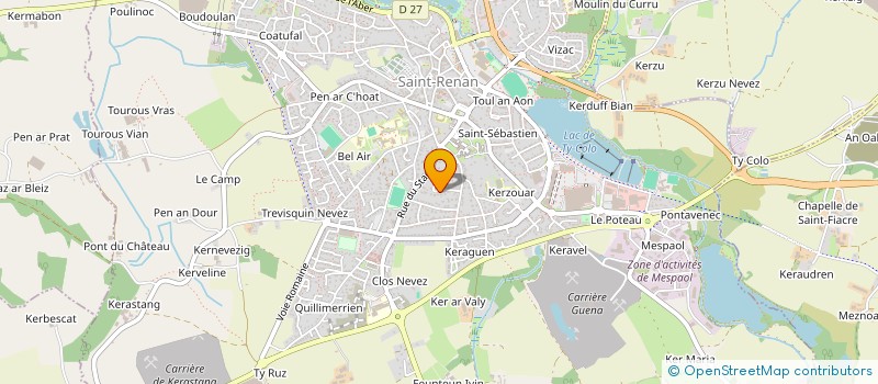 localisation de l'entreprise KARENTEZ  SAINT-RENAN