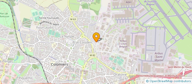 localisation de l'entreprise KARETEQ à COLOMIERS