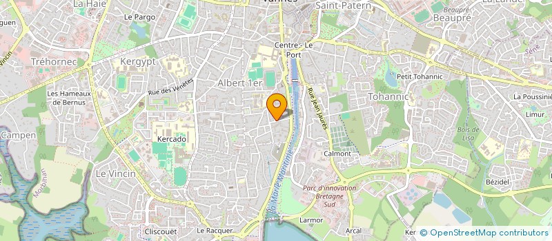 localisation de l'entreprise KARETIC à VANNES