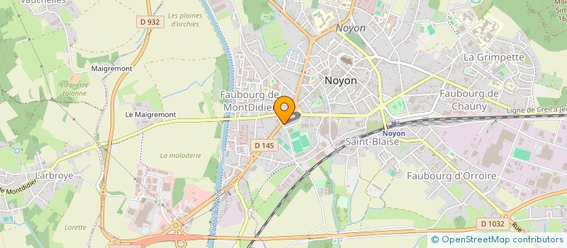 localisation de l'entreprise KAREXAM  NOYON