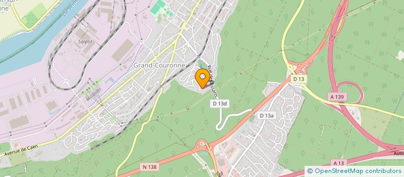 localisation de l'entreprise KARFI  GRAND-COURONNE