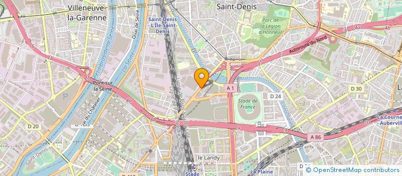 localisation de l'entreprise KARFM SECURITE PRIVEE  SAINT-DENIS