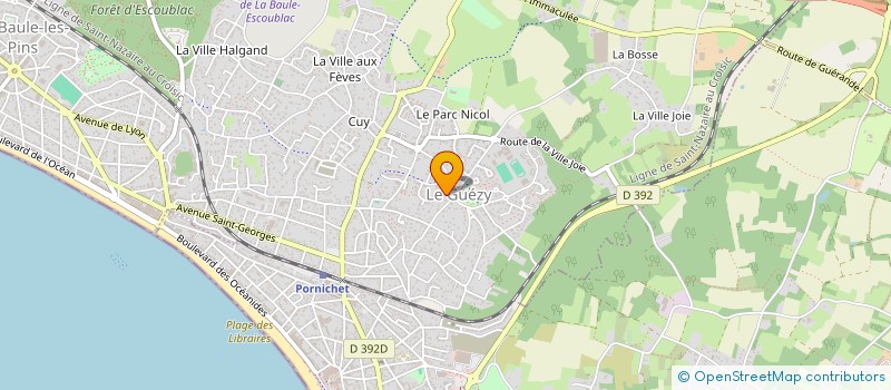 localisation de l'entreprise KARFRA  LA BAULE-ESCOUBLAC