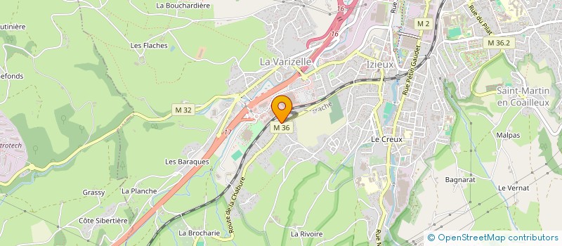 localisation de l'entreprise KARGEST  SAINT-CHAMOND