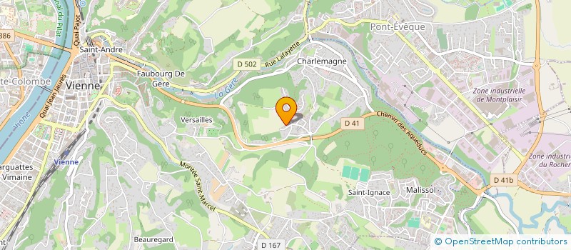 localisation de l'entreprise KARGO à VIENNE