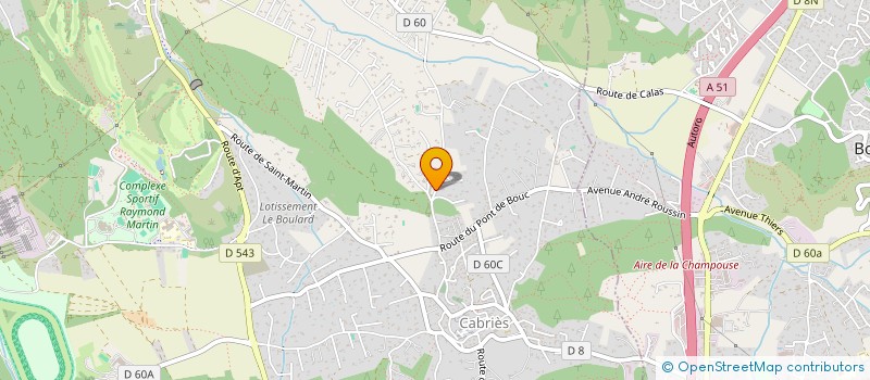 localisation de l'entreprise KARGO à CABRIES