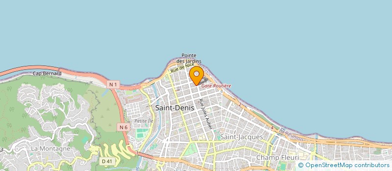 localisation de l'entreprise KARGO REUNION à SAINT-DENIS