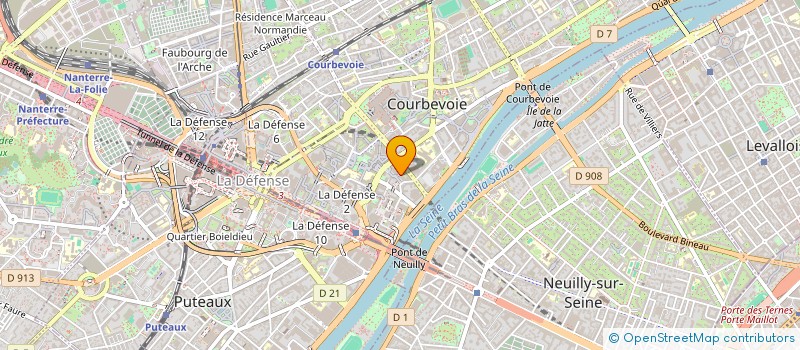 localisation de l'entreprise KARHAN BUSINESS DEVELOPMENT à COURBEVOIE