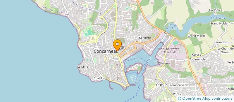 localisation de l'entreprise KARI à CONCARNEAU