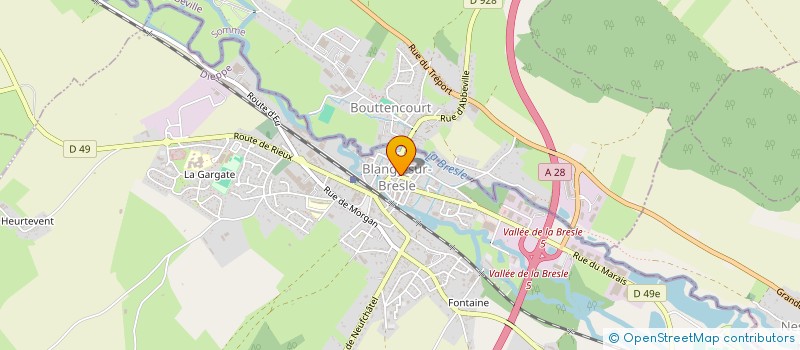 localisation de l'entreprise KARI-PAM à BLANGY-SUR-BRESLE