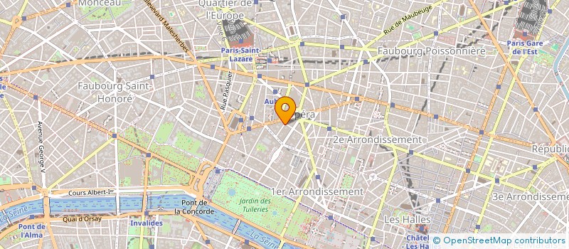 localisation de l'entreprise KARIA LUXURY WATCH DISTRIBUTION SAS  PARIS