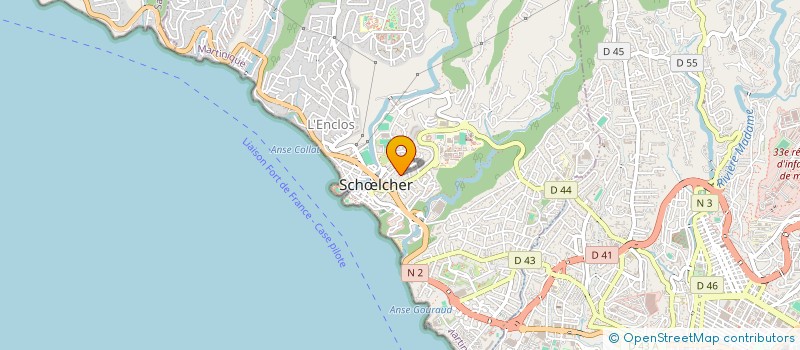 localisation de l'entreprise KARIB IT SAS à SCHŒLCHER