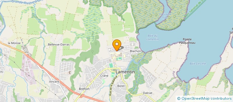 localisation de l'entreprise KARIB'PRODUCTION  LAMENTIN